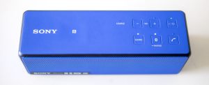 Sony SRS X33 bleu commande